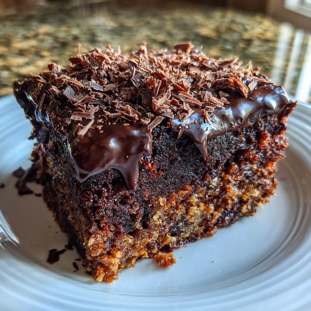 Schoko Zucchini Blechkuchen