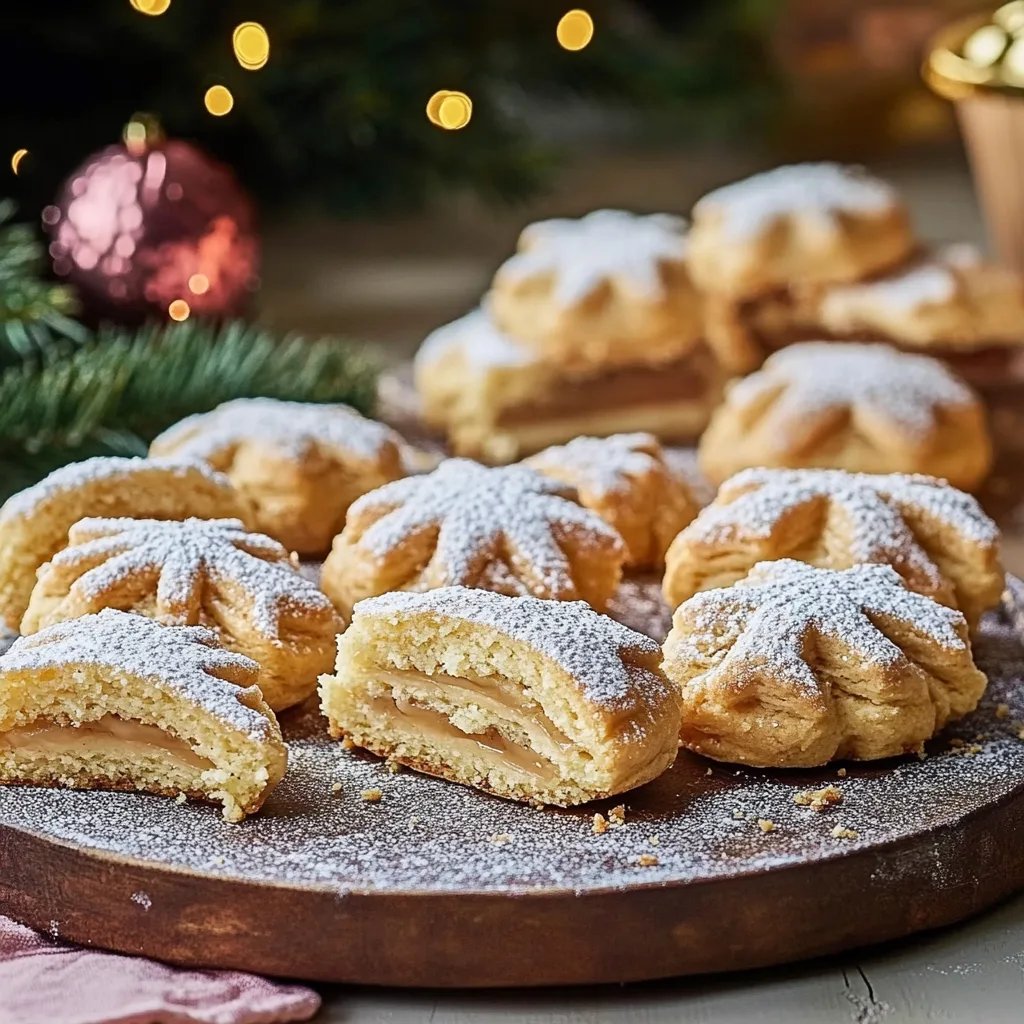 Marzipankissen | Weihnachtskekse mit Marzipan