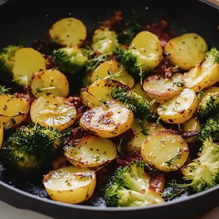 Kartoffel-Brokkoli Auflauf