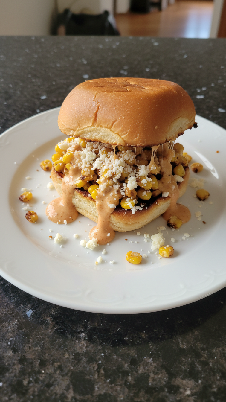 Mexikanische Street Corn Slider