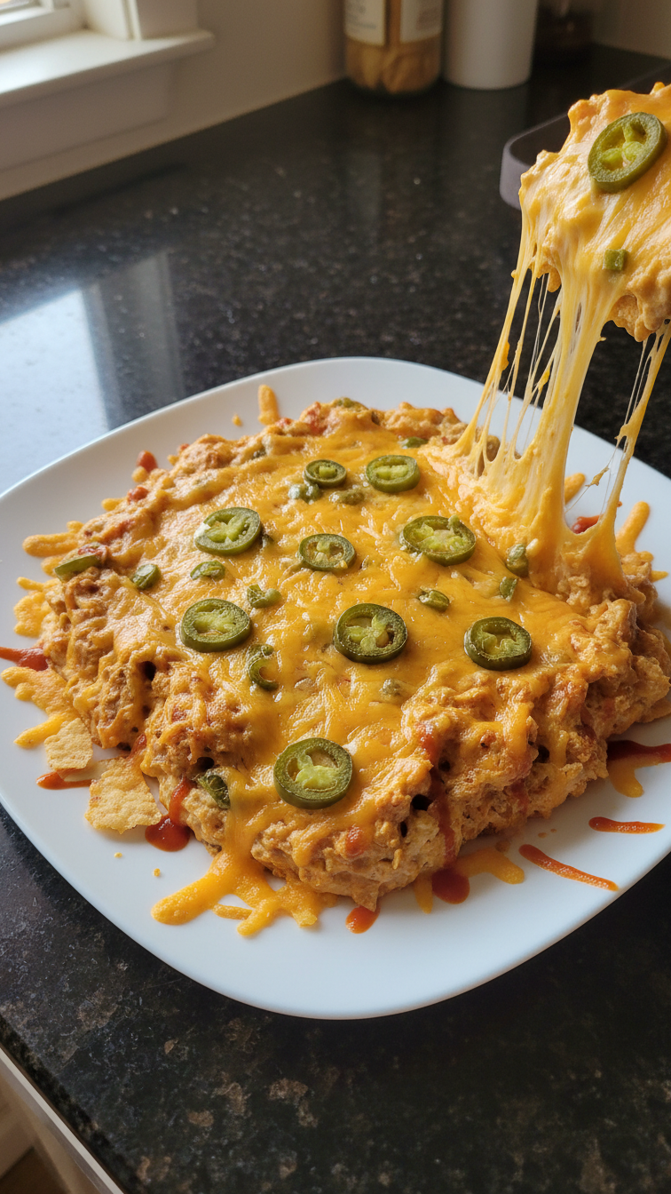 Buffalo Chicken Dip Jalapeños