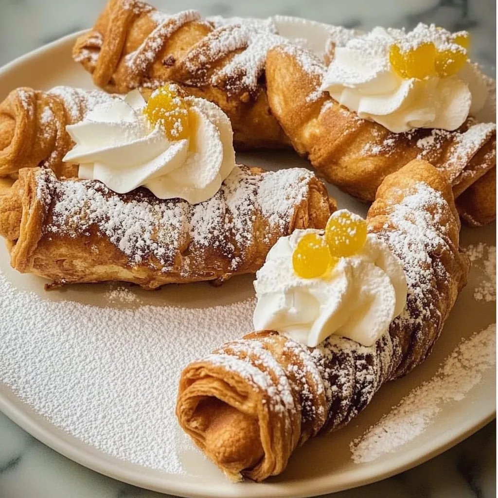 Cannoli Siciliani: Ein Unglaubliches Ultimatives Rezept für 6 Personen