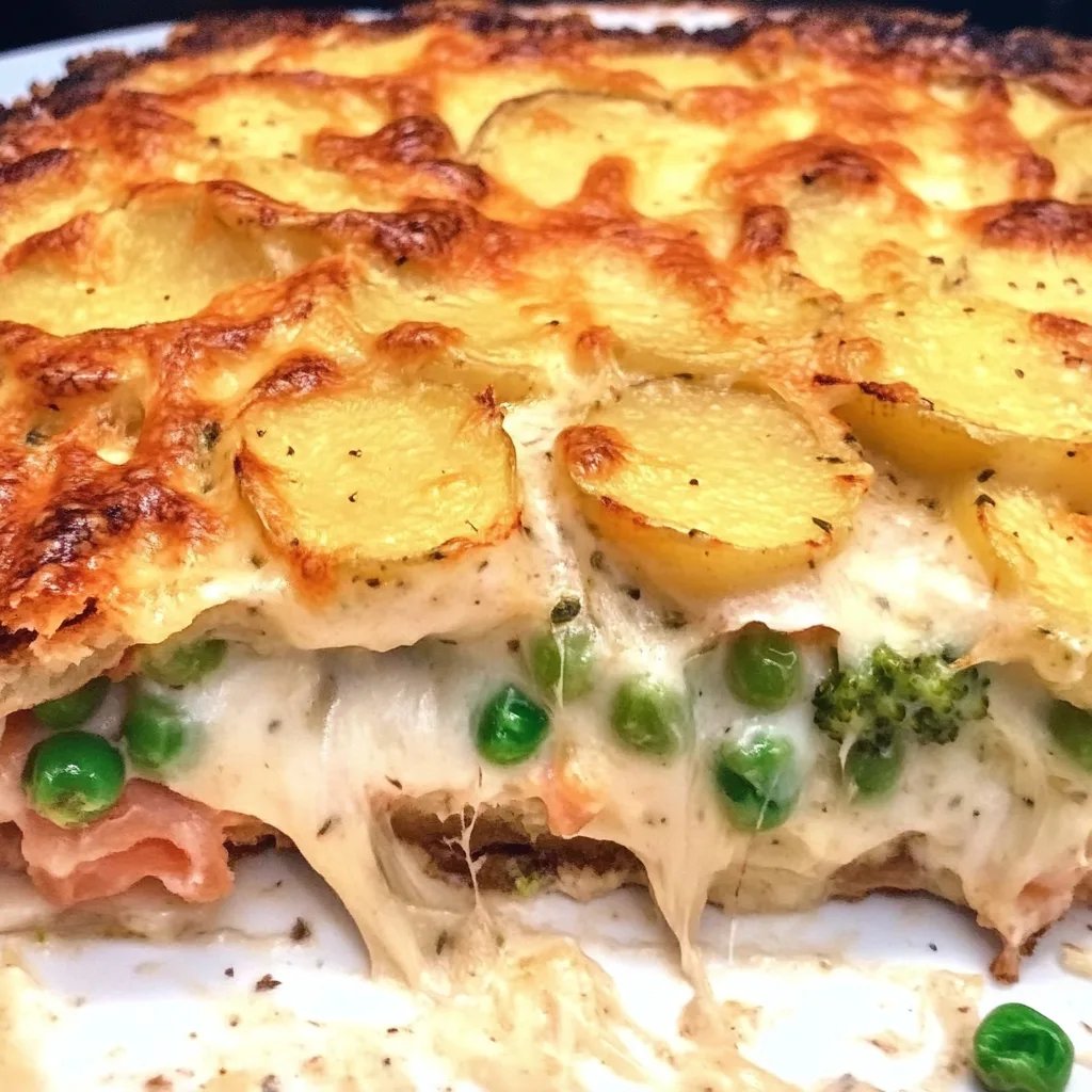 Lax- och broccolipotatisgratäng: Ett fantastiskt ultimatum för smaklökarna