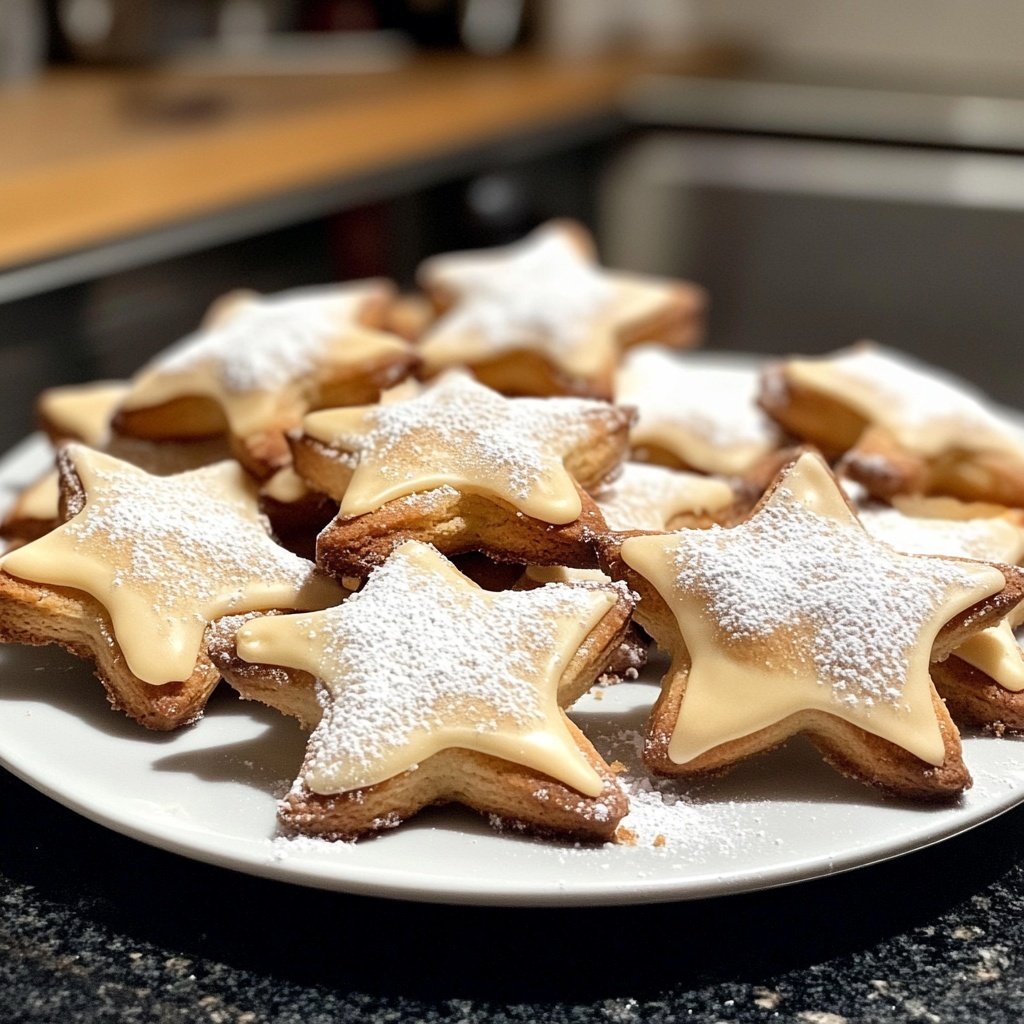 Zarte Zitronensterne