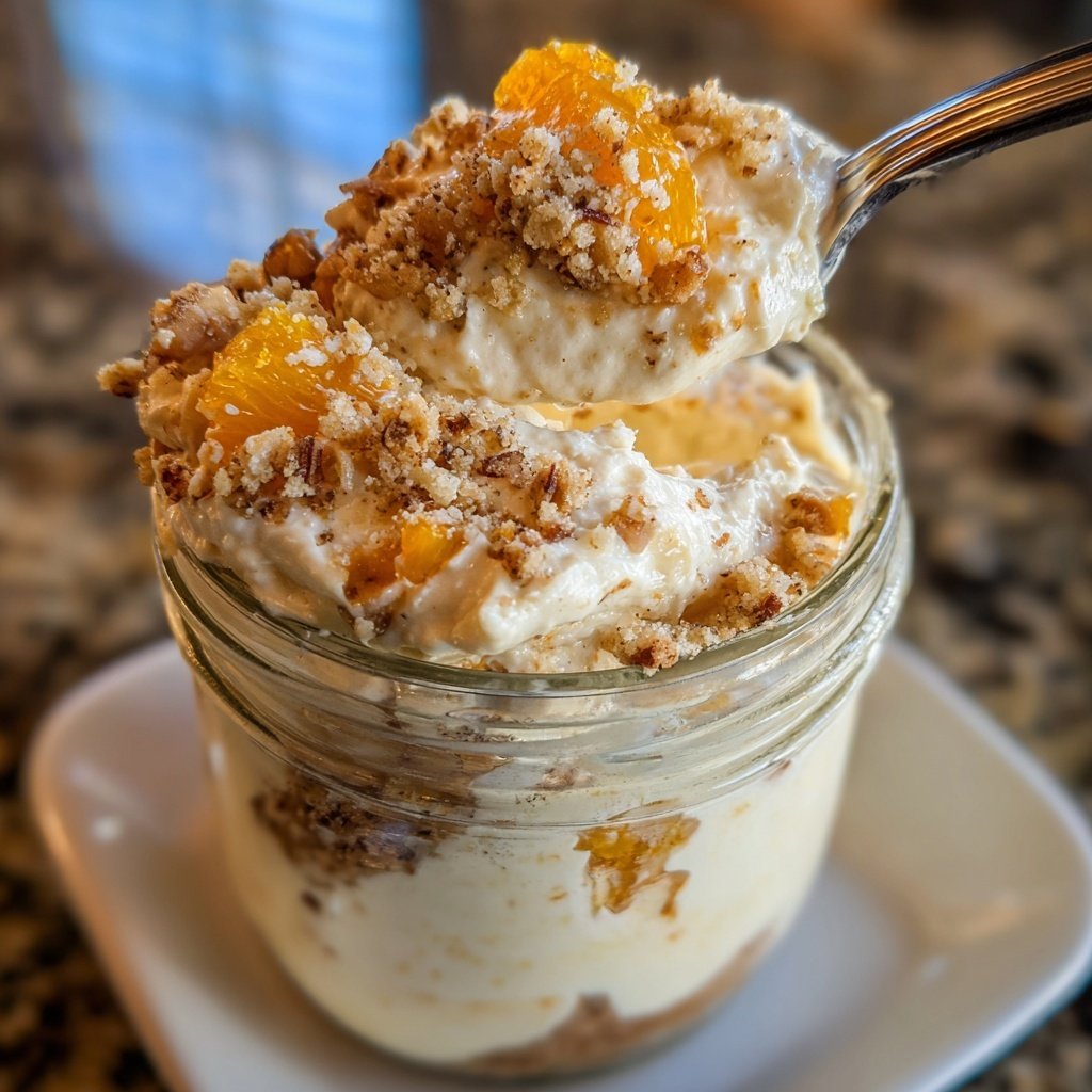 Spekulatius Mandarinen Quark Creme