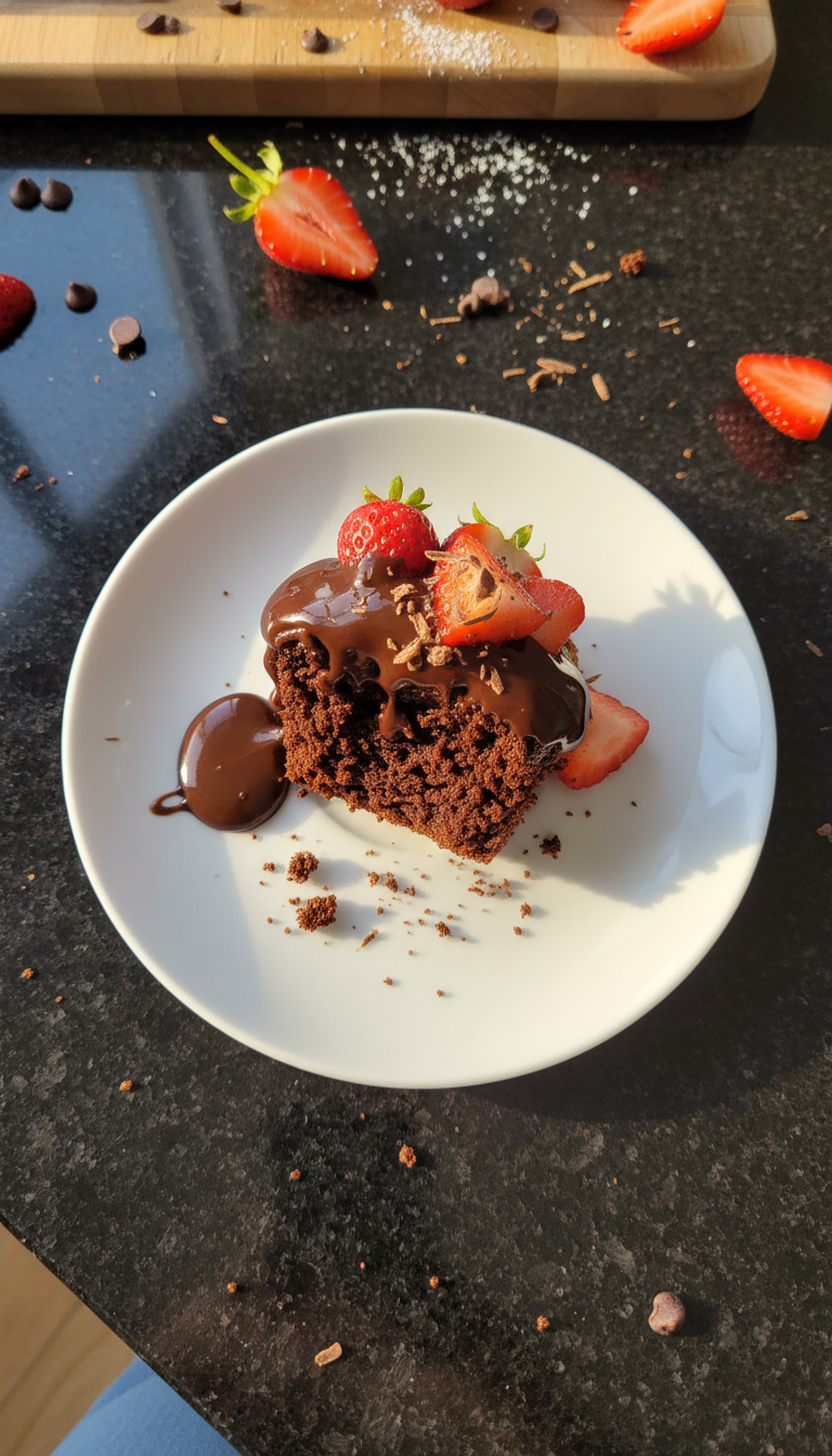 Erdbeer Schoko Cupcake Bissen​