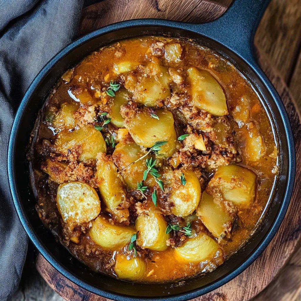 Rosenkohl-Bauerntopf