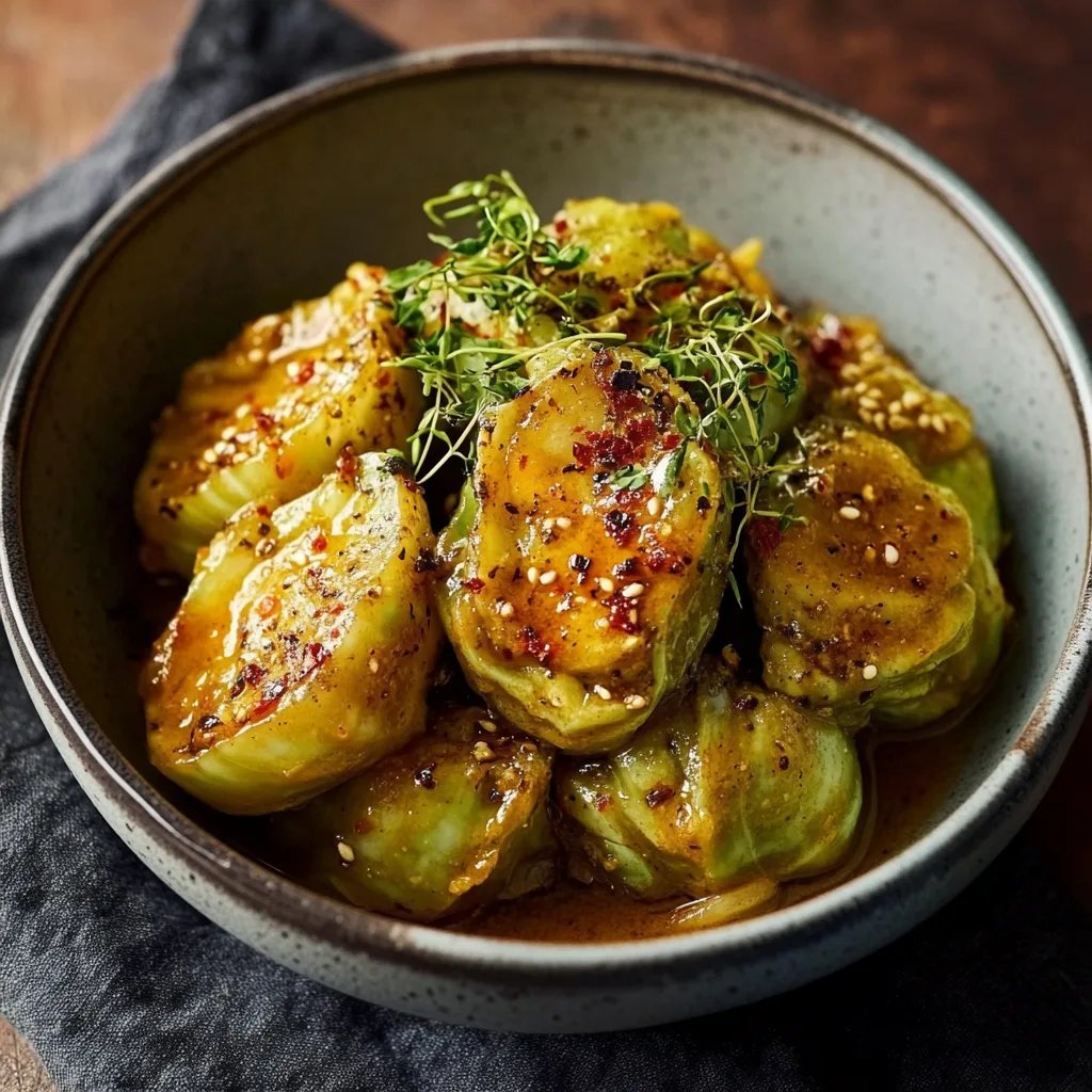 Zart Geschmorter Spitzkohl mit Würziger Sauce: Ein Unglaubliches Ultimatives Rezept