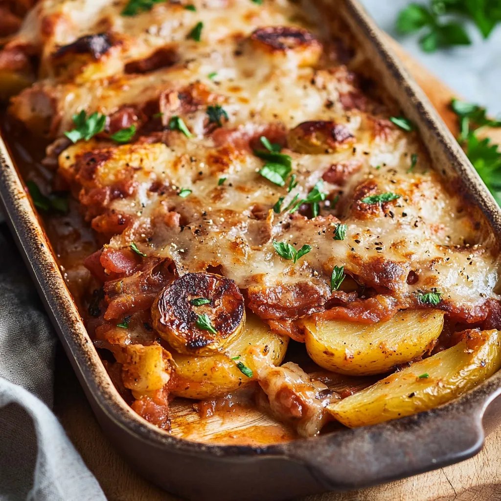 Kartoffel-Möhren-Auflauf