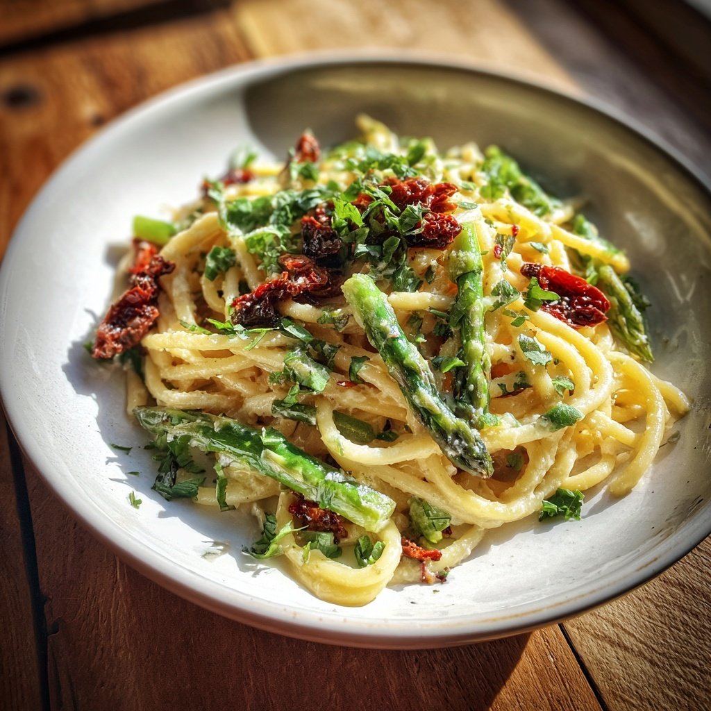 Frühlingsgemüse California Pasta