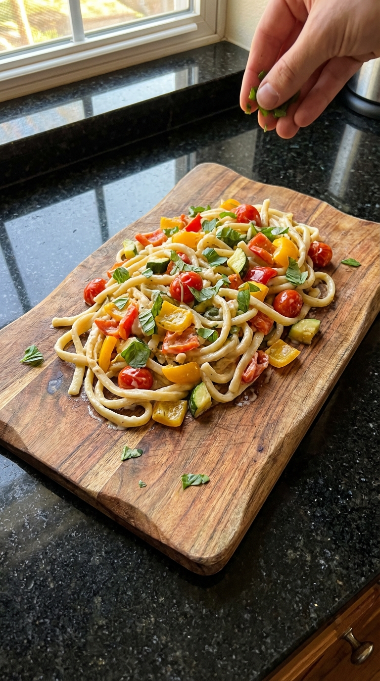 Hummer Pasta Primavera