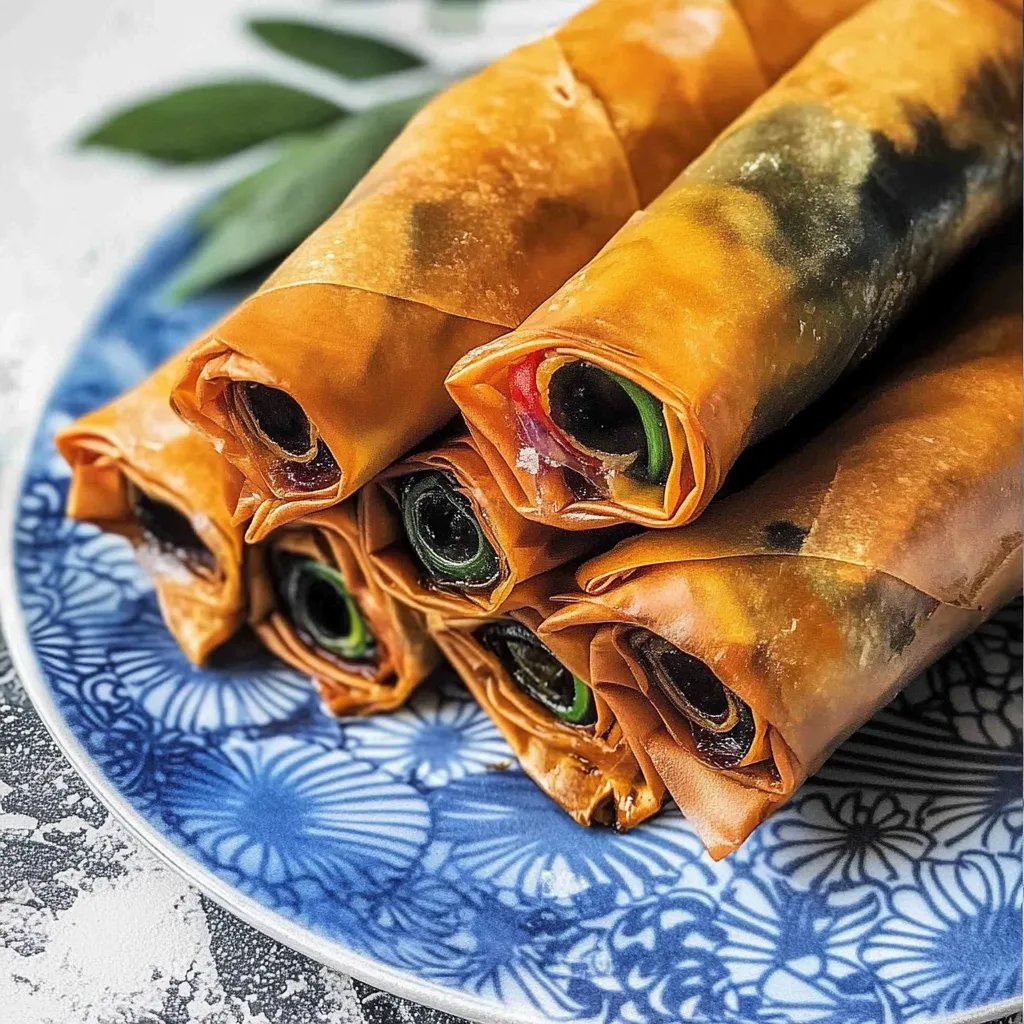 Krispiga kinesiska vårrullar: Ett fantastiskt, ultimat recept