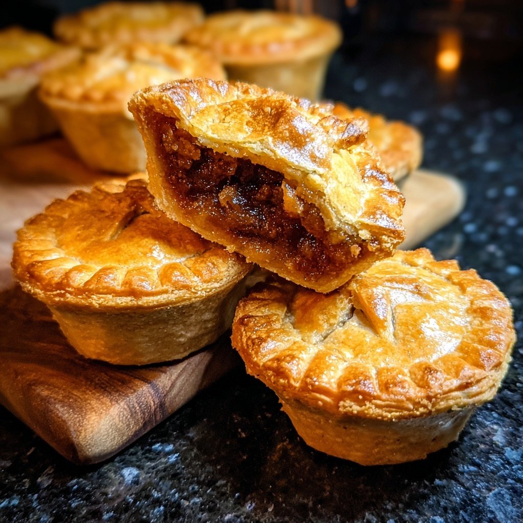 Klassische Mince Pies mit Brandy