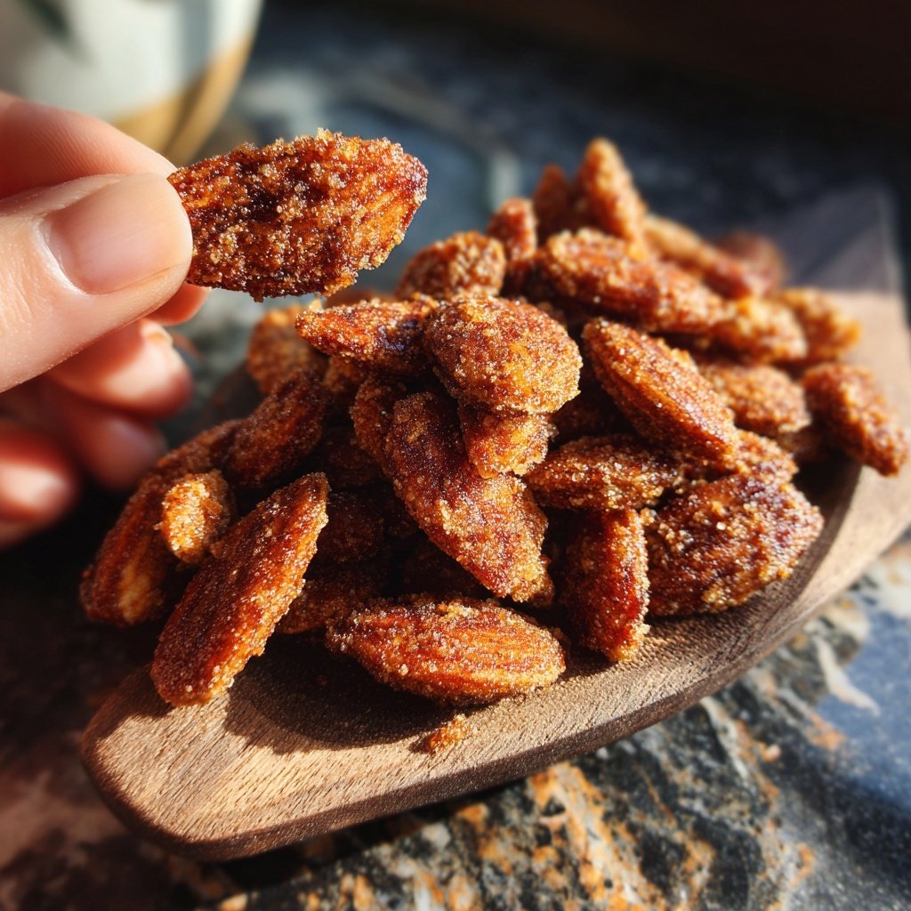 Vanille-Zimt Gebrannte Mandeln