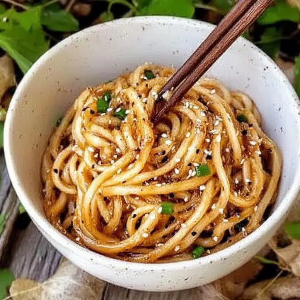 Vitlöks-sesamnudlar: Ett fantastiskt ultimat recept för matälskare