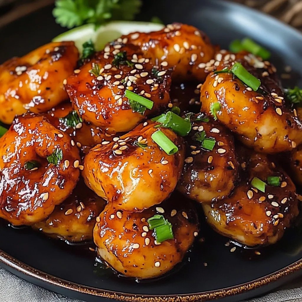 Schnelles Honig-Sesam-Hähnchen