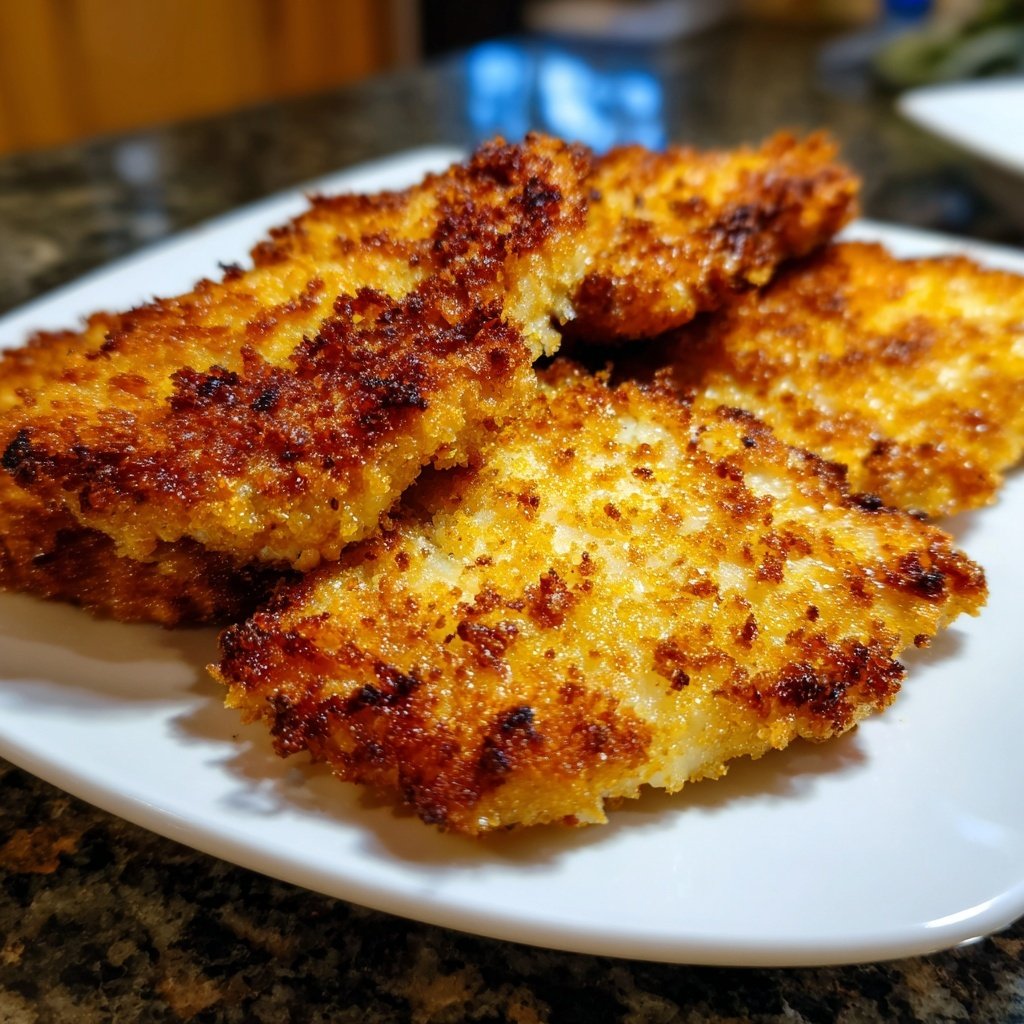 Knuspriges Air Fryer Wiener Schnitzel Rezept