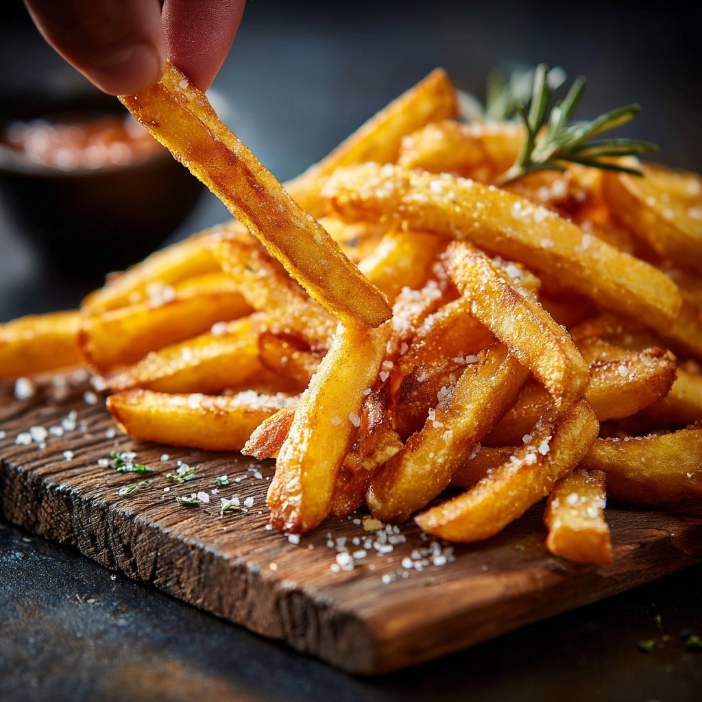 Ofenpommes aus der Heißluftfritteuse