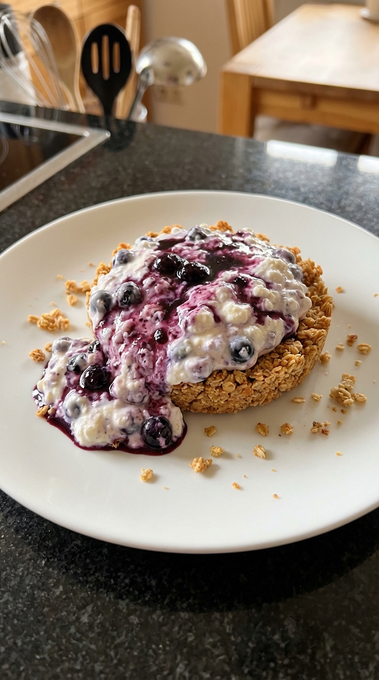 Heidelbeer Hüttenkäse Wunder​