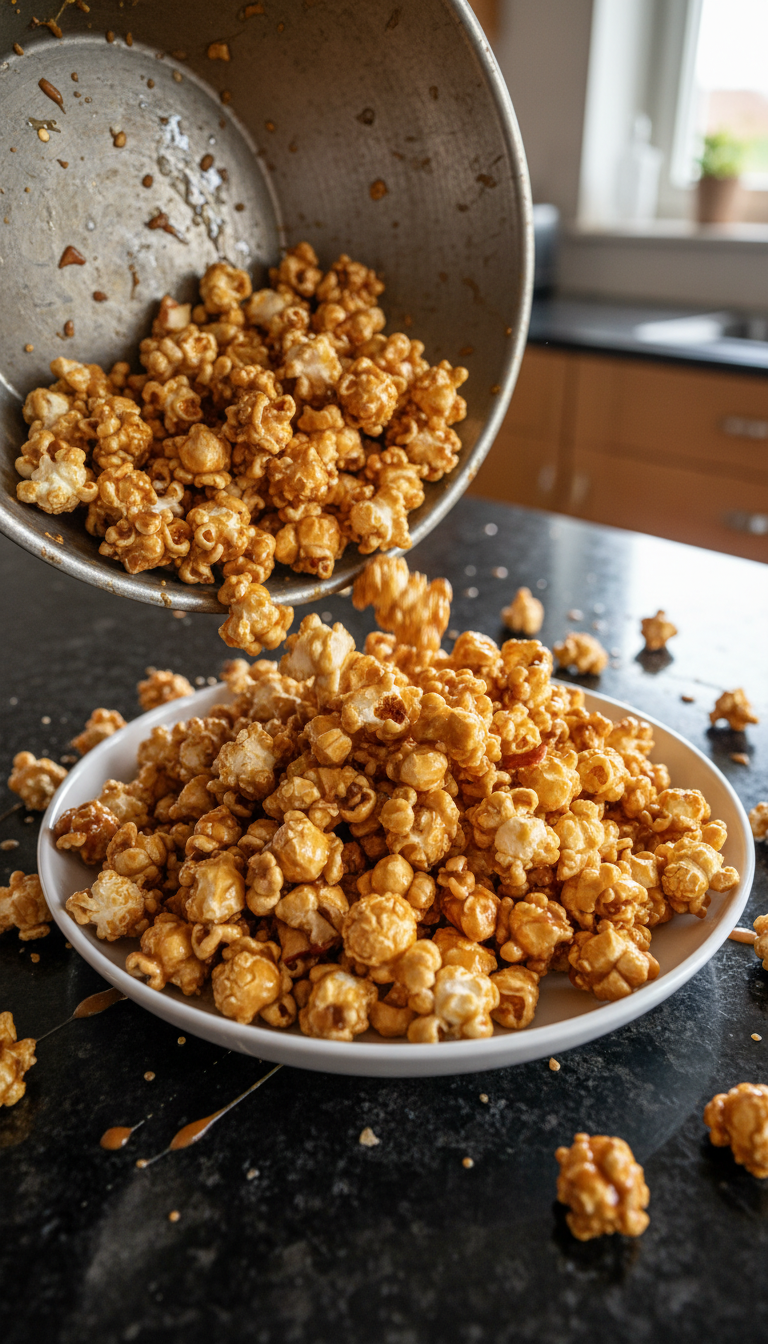 Karamell Apfel Popcorn​