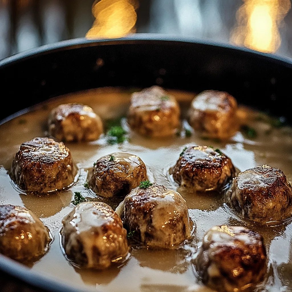 Svenska köttbullar med sås: Det ultimata fantastiska receptet