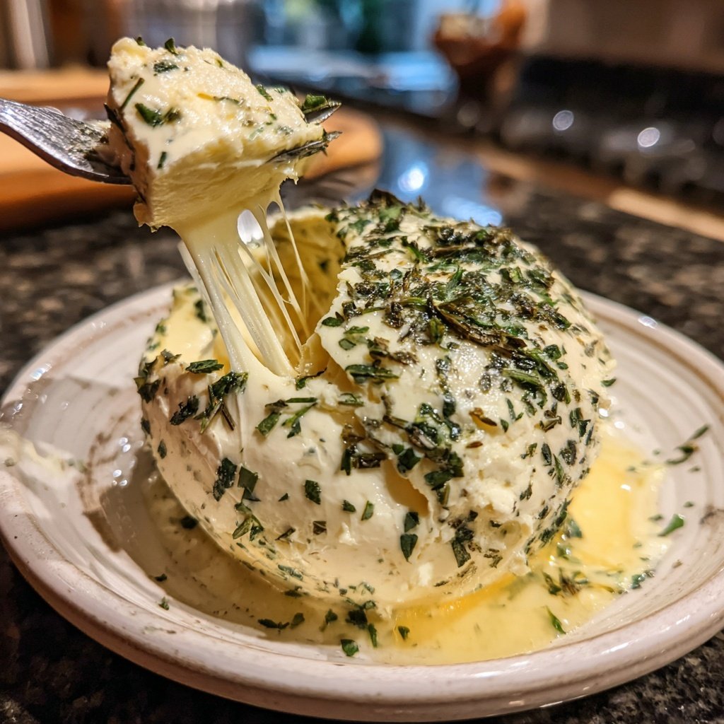 Fondue Beilage hausgemachte Kräuterbutter