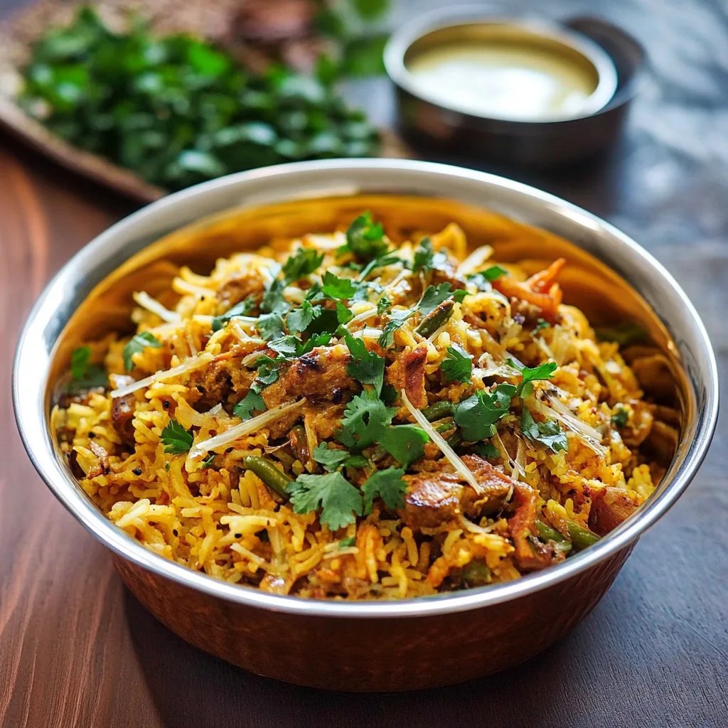 Kycklingbiryani: Ett fantastiskt ultimatum för festligheter