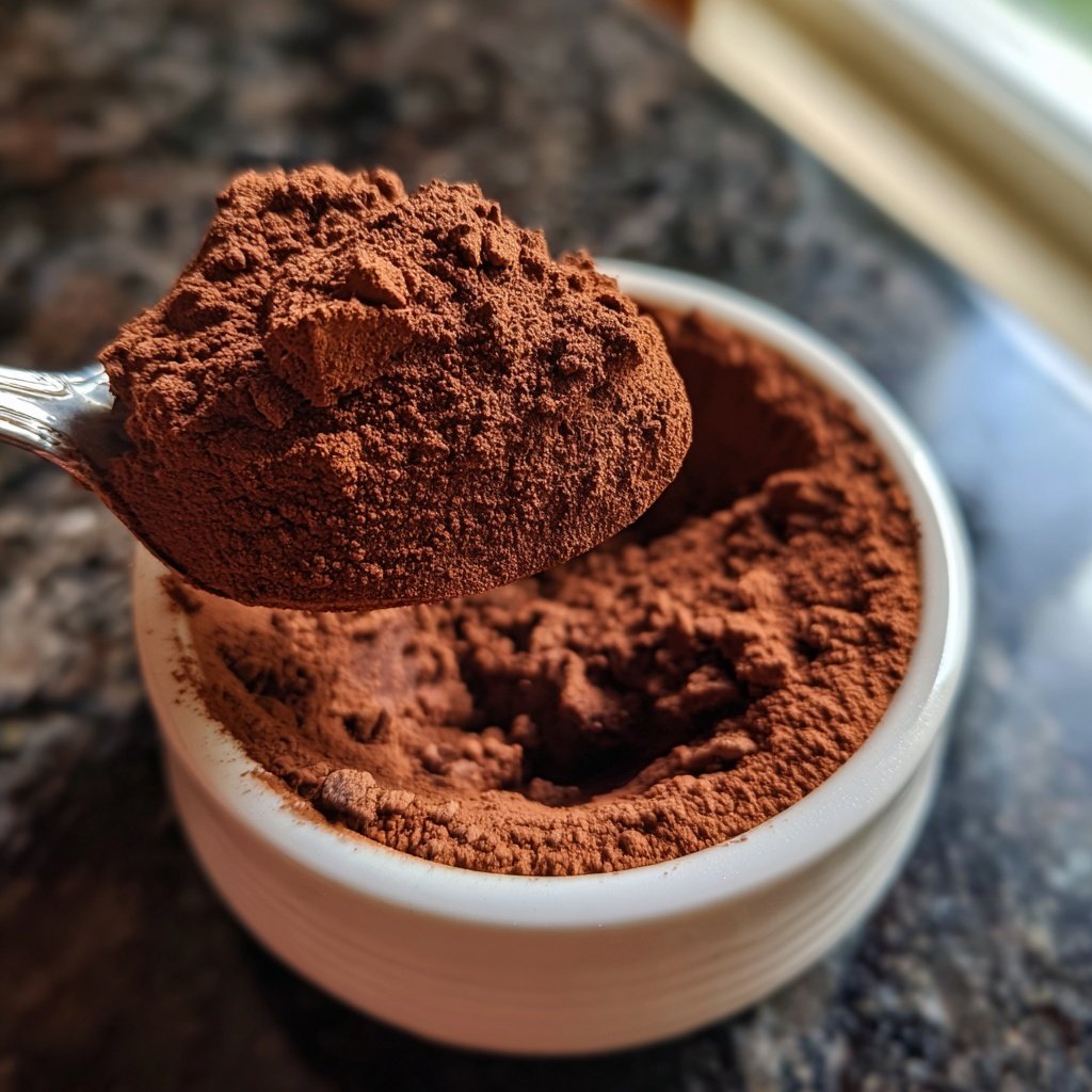 Heiße Schokolade-Pulver zum Verschenken