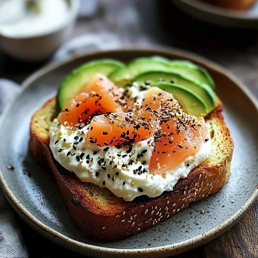 Lax- och avokadotoast: Ett fantastiskt ultimat recept