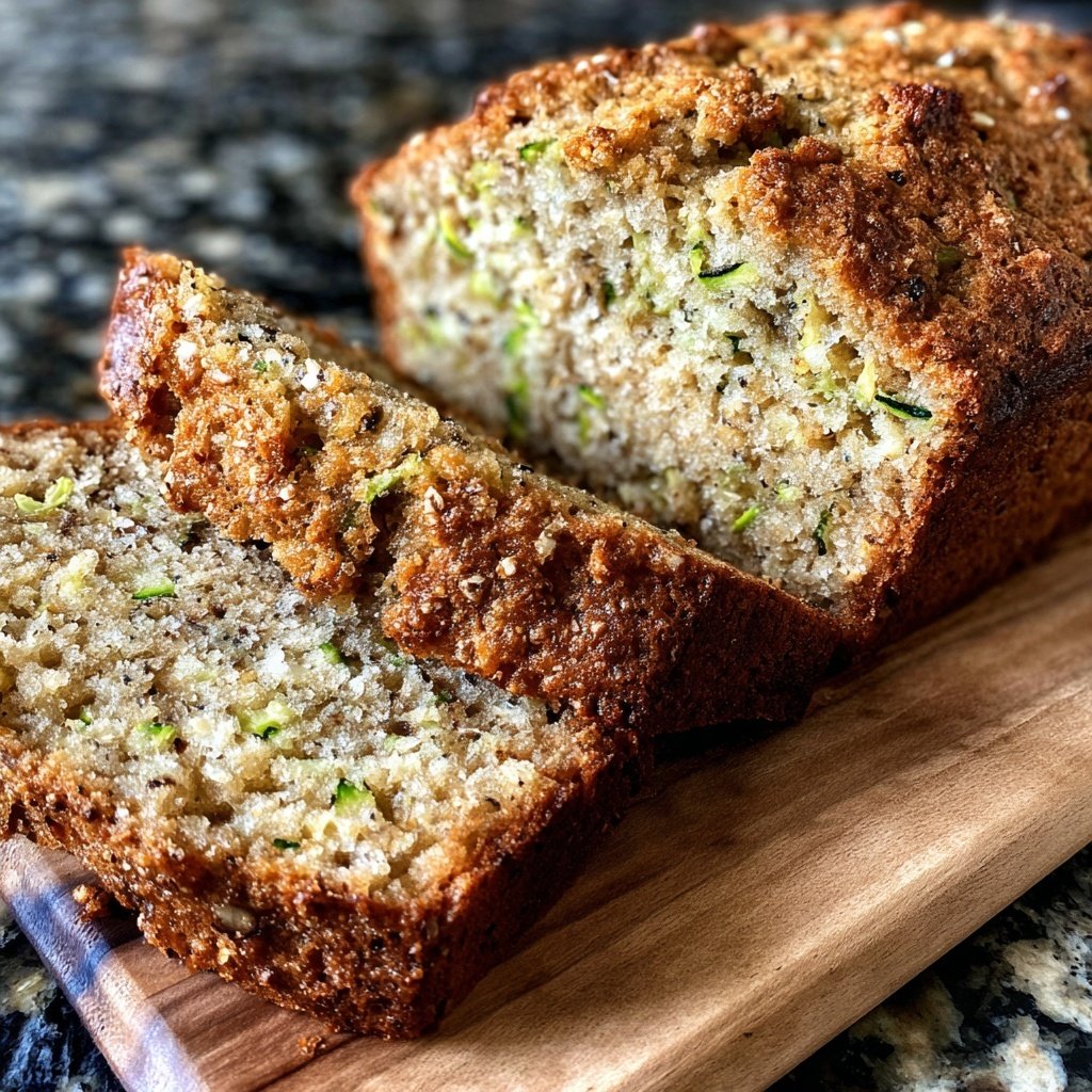Zucchini Bananenbrot Laib