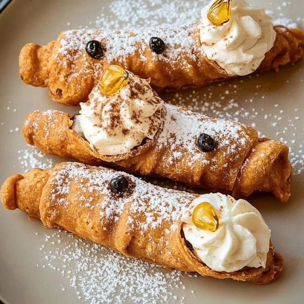 Cannoli Siciliani: Das Unglaubliche Ultimative Rezept für 6 Portionen