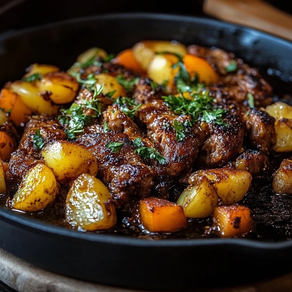 Mexikanische Hackfleisch-Pfanne mit Kartoffeln