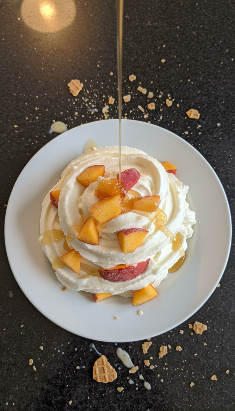 Pfirsich Frozen Joghurt Swirls​