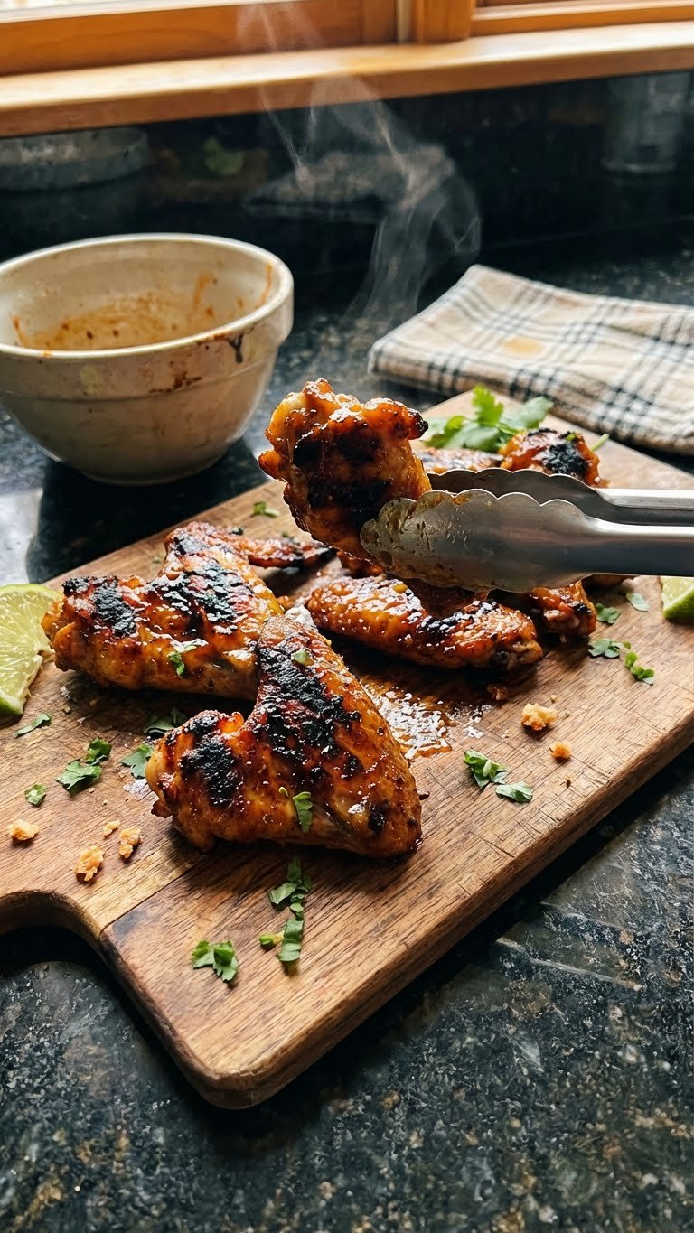 Chipotle Limetten Hähnchenflügel Genuss