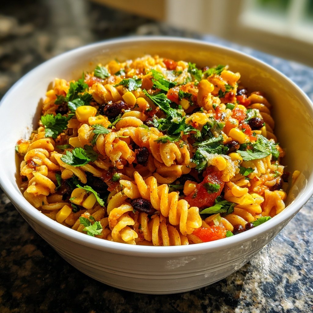 Freundschaftlicher Taco-Pasta-Salat