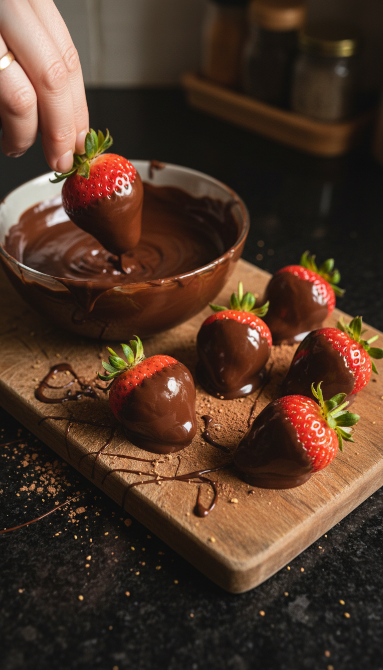 Dubais Grandiose Schokoladen Erdbeeren​